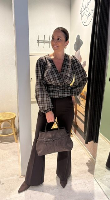 ruitblouse carrie