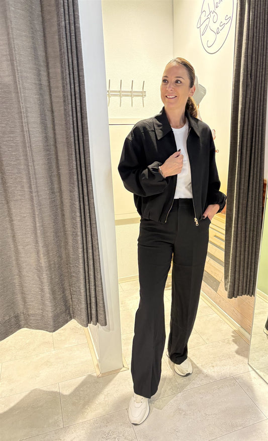straight leg pantalon Helen